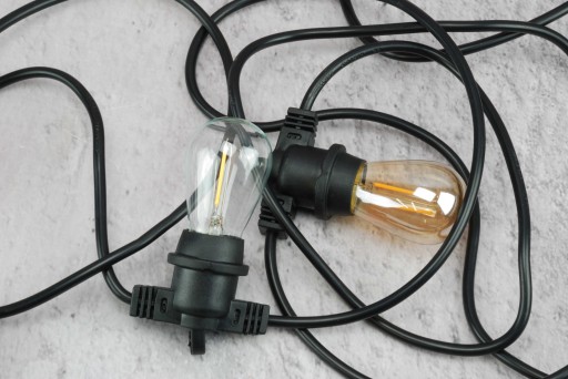 0,5W Edison LED žiarovka na girlandy e27