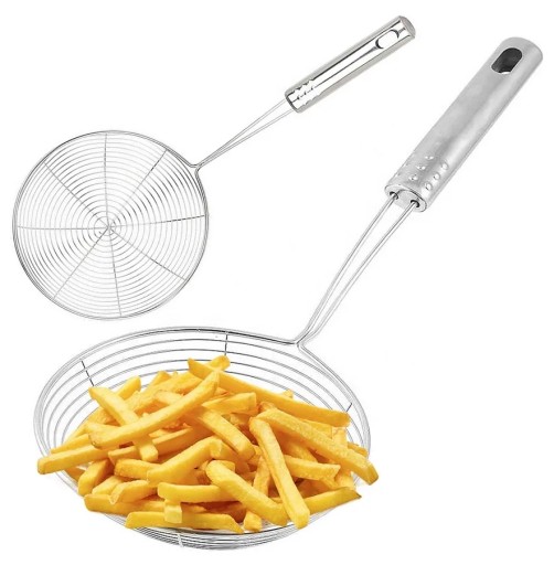 SZUMÓWKA Sitko štrbinové lyžicové na hranolky halušky halušky so sitkom 38cm