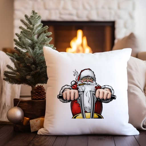 DEKORATÍVNY OBJAL NA VANKÚŠ 40x40 VIANOČNÝ S POTLAČ