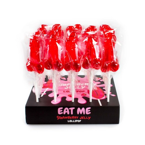 Lollipop-Strawberry Penis Lollipop