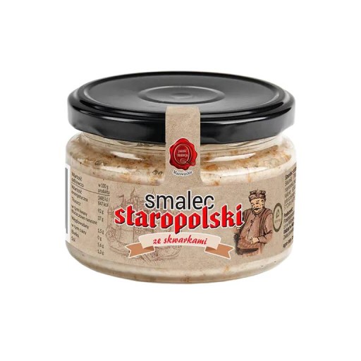 Agro Top staropoľská bravčová masť so oškvarkami 200g