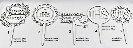 Dekorácia na tortu na prvé sväté prijímanie 5 vzorov