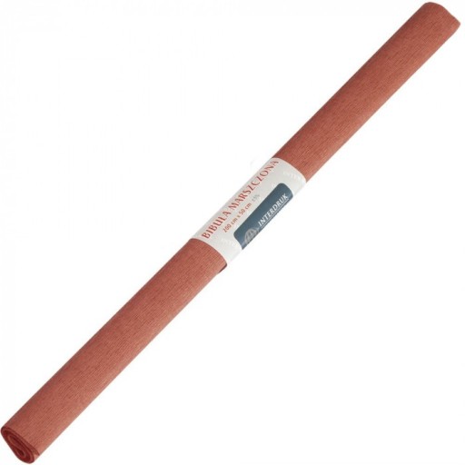 CRIPPED vreckový papier do školy 50CM 2M HNEDÝ PRETLAČ