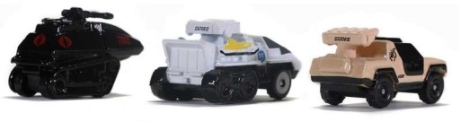 VOJENSKÉ KOVOVÉ AUTÁ GI JOE 3V1 - DICKIE