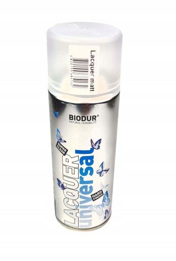 Bezfarebný sprej MAT Biodur Lacquer 400ml