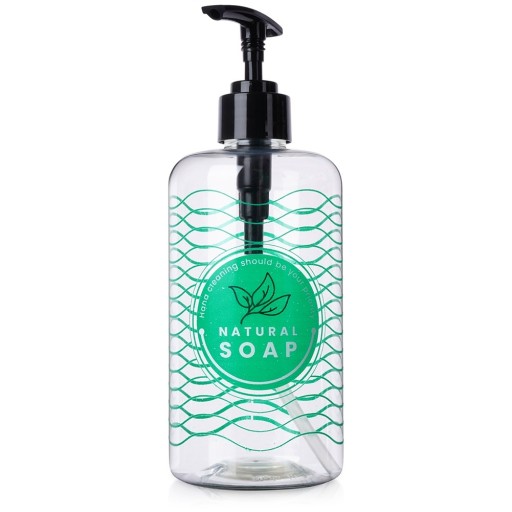 Dávkovač TEKUTÉHO MYDLA, gél, prostriedok na umývanie riadu, kuchyňa, kúpeľňa, 500 ml