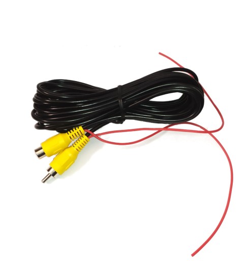 6m RCA predlžovací kábel pre cúvaciu kameru + ovládanie
