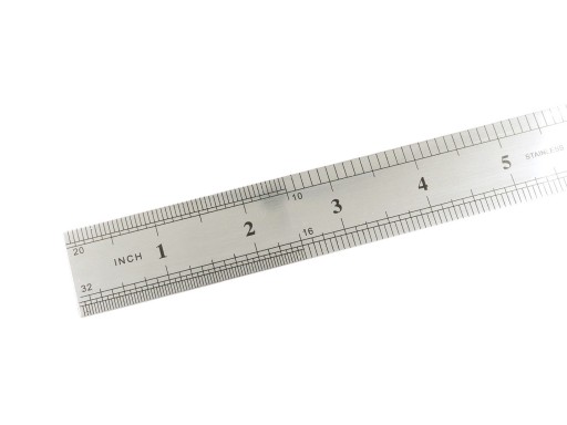 INOX PRAVIDLO 300 mm GR.0,60 T5011-2
