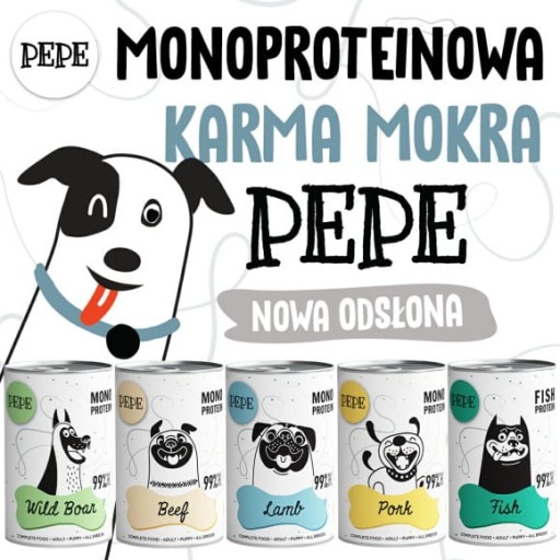 Pet Box PEPE Mono Protein zverina 400g