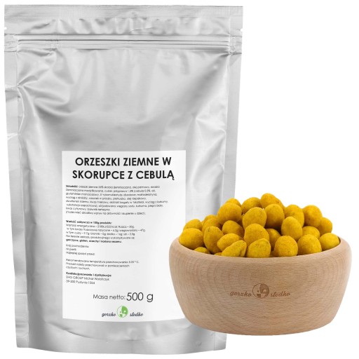 ARAŠIDY v šupke s cibuľovou príchuťou 500g