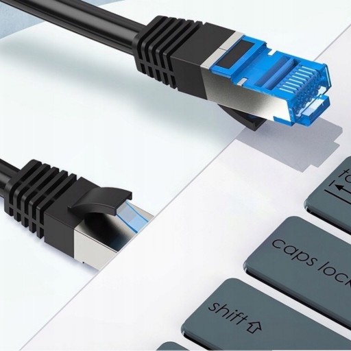 LAN KÁBEL ZLATÁ MEĎ + SFTP CAT7 1,5 M Patchcord RJ45 7 ETHERNET