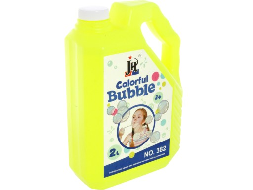 MYDLOVÁ BUBLINA TEKUTINÁ ako doplnok k MYDLOVÝM BUBLINOM, zásoba 2L