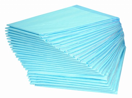 5 x podložky pre psov 60 x 60 cm Podložky na učenie cikania pre šteniatka na cestách