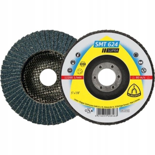 KLINGSPOR 322775 KLINGOVÝ DISK SMT624 125 P80