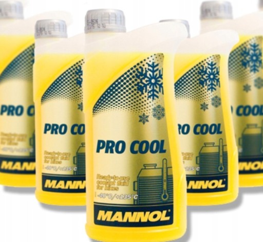 Chladiaca kvapalina Mannol Pro Cool 1L pre motocykle ATV je pripravená