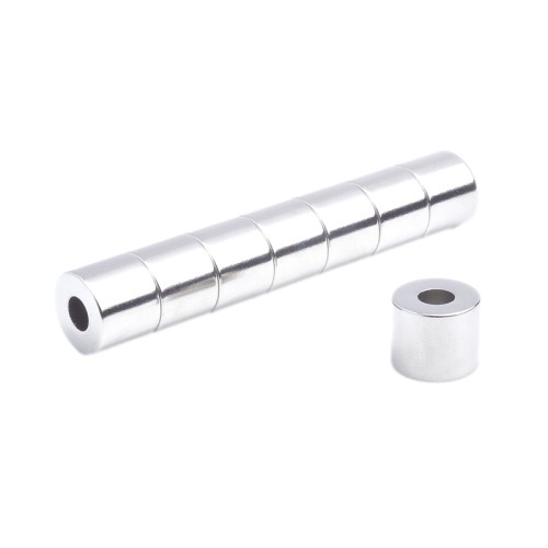 Neodymový prsteňový magnet MP 12x5x10 N38 1 kus