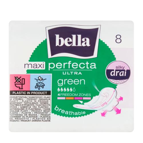 Bella Perfecta Ultra Maxi Green hygienické vložky 8 ks.