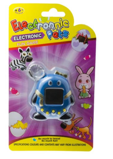 HRAČKA TAMAGOTCHI ELEKTRONICKÁ MODRÉ ZVIERATKO