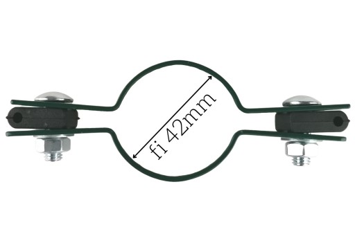 Medzisvorka fi 42 na panely, zelená sada
