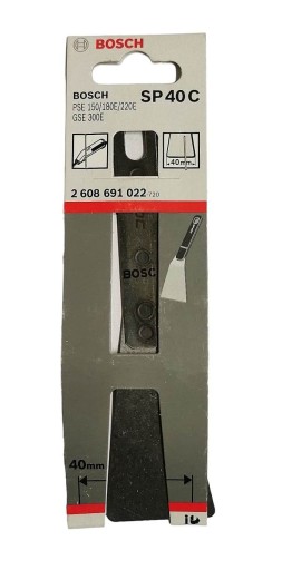 Nôž z pružinovej ocele Bosch SP 40C na škrabku