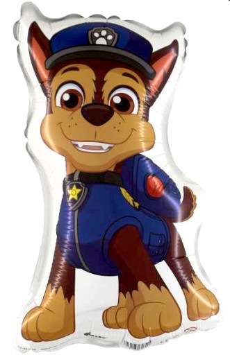 Paw Patrol Chase fóliový balónik 35 cm