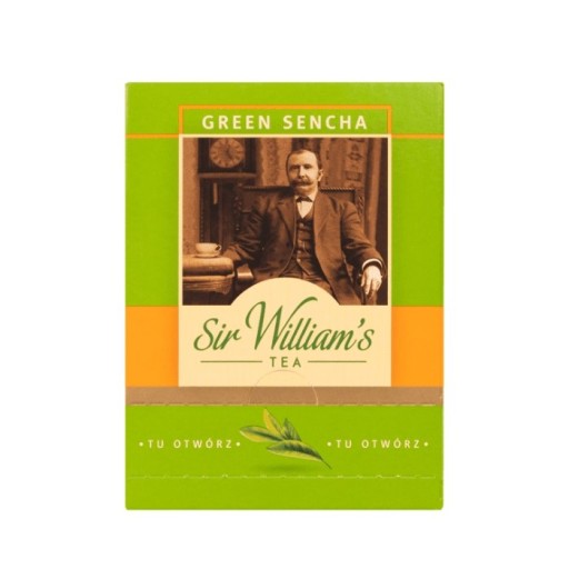 Sir Williams Green Sencha zelený čaj 15x1,6g