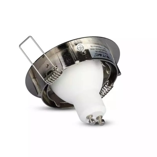V-TAC GU10 Očko okrúhle pohyblivé Satin VT-779