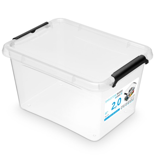 PLASTOVÝ KONTAJNER S VÍKOM ÚLOŽNÝ BOX MALÝ 2L