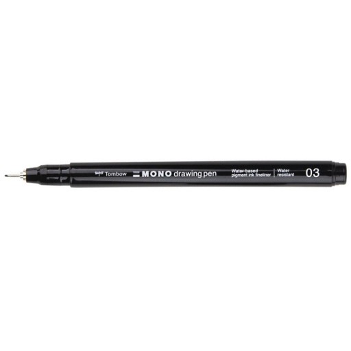 Mono kresliace pero 03 - Tombow - 0,35 mm