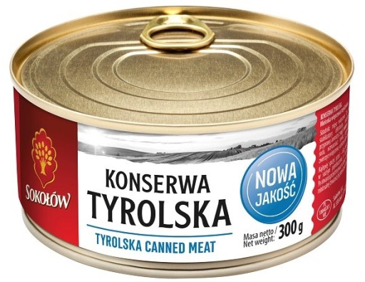 BIWAK BIWAK TIROLSKÁ V KONZERVOVANÝCH TYROLSKOM Sokołów 300g