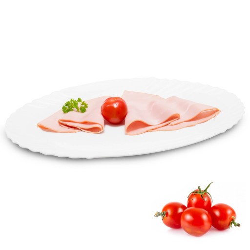 TANIER 23CM BIELY SERVISNÝ TANIER NA OBJÍDKY, OBdĺžnikový