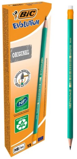 Ceruzka BIC Evolution Conte HB s gumou