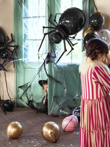 Veľký pavúk balónové ozdoby Halloween dekorácie