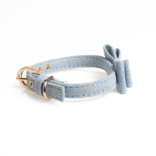 Modrý golier Jeans S 32 cm