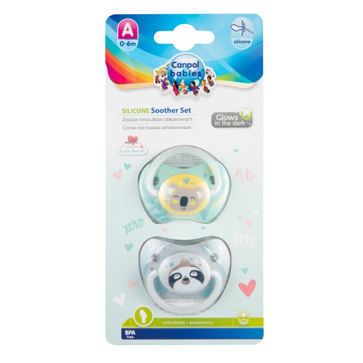 Canpol Baby Cumlík silikónový 0-6m anatomický