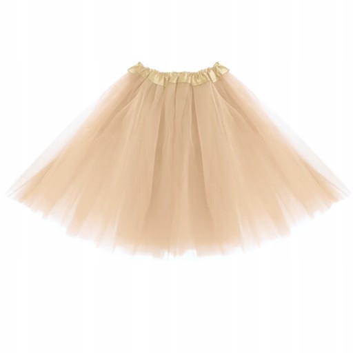 Tylová tutu sukňa 40 cm, broskyňa, losos, slepačia párty