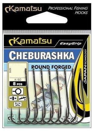 HÁČKY Č. 5/0 CHEBURASHKA HÁČKY VEĽKÉ TOČIACE OKO KAMATSU
