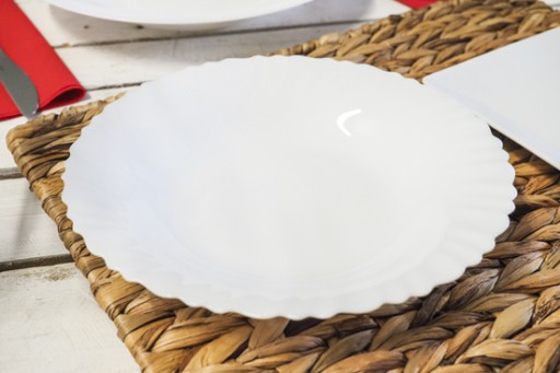 Hlboký tanier 23 cm biely FESTON LUMINARC