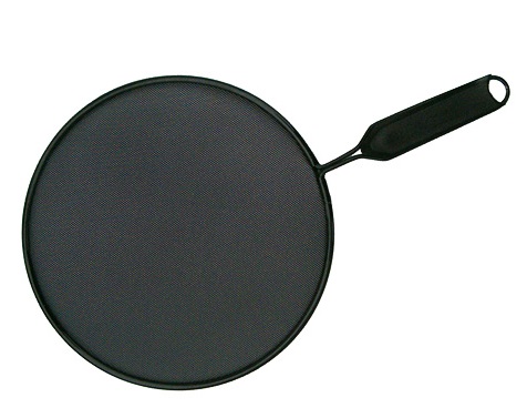 KRYT SITKA 25CM ZASTAVENIE STRIEKANIE OLEJA, ČIERNA