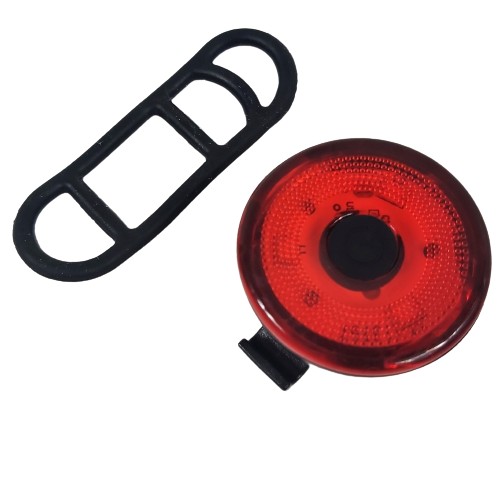 LED ZADNÉ BICYKELOVÉ SVETLO, červené ZADNÉ SVETLO NA BICYKEL, na batérie