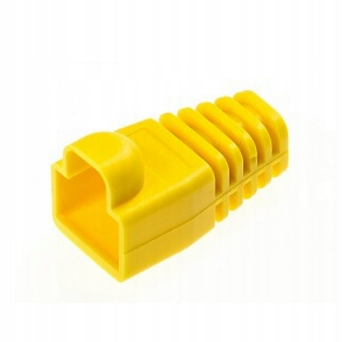 KRYT ZÁSTRČKY RJ45, ŽLTÉ, 100 KS