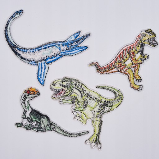 Záplaty DINOSAURS TERMO záplaty SADA 7 kusov