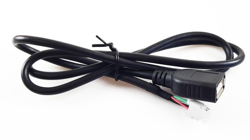 KONEKTOROVÝ KÁBLOVÝ ADAPTÉR USB PRE ANDROID RÁDIO 4 PIN