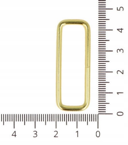 KOVOVÝ RÁM 40mm Kožený nastavovač pre zlatú pásku 4cm - 2 ks