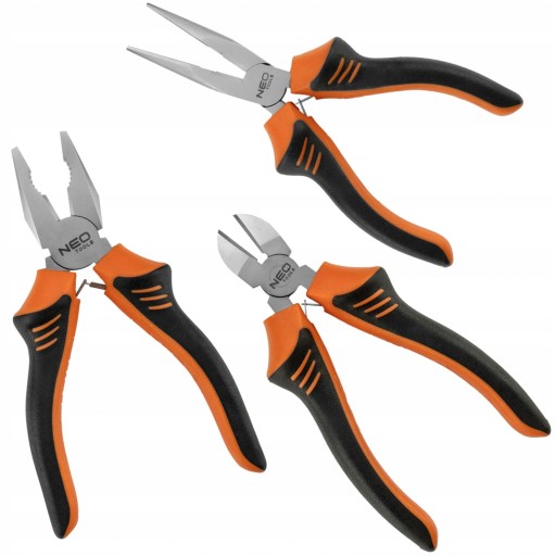 Predĺžené kliešte rovné 160 mm 01-252 NEO TOOLS