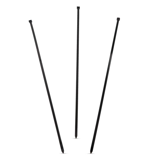 10x sťahovacie pásky Káblové pásky Zipsy 7,6 x 500 mm Silné UV sťahovacie pásky