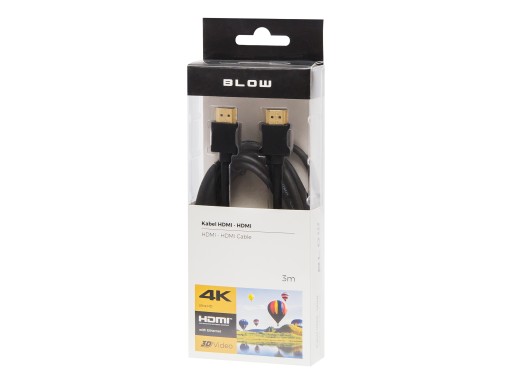 HDMI 2.0 BLOW 3D TV 4K Ethernet kábel 3m