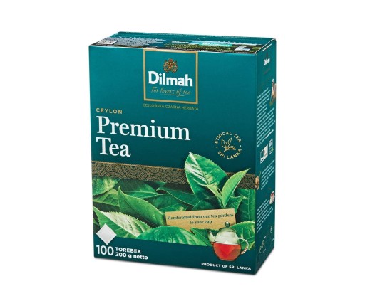 Dilmah Black Tea Premium Tea Ceylon 100 sáčkov