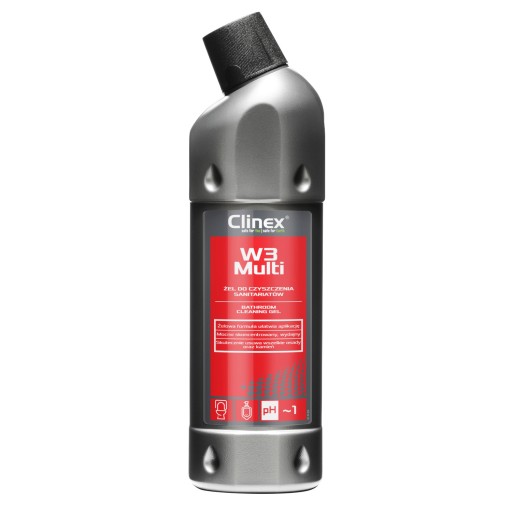 Clinex W3 MULTI Sanitárny čistiaci gél 1 l