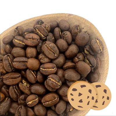 Káva s príchuťou Arabica, CRUST COOKIE, zrná/mletá, 50g
